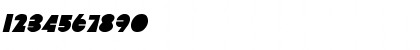 Download Rebel 2 Italic Font Numeric Preview