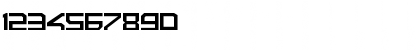 Download Rebirth Regular Font Numeric Preview