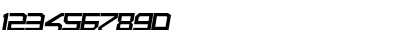 Download Rebirth Regular Font Numeric Preview