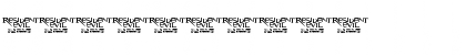Download Resident Evil Regular Font