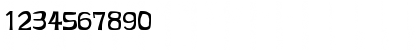 Download res&#56437ra Regular Font Numeric Preview