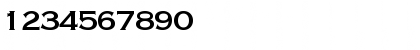 Download CopperplateGothicThirty-OneAB Roman Font Numeric Preview