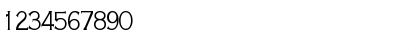Download CopperplateLightCondSCapsSSK Regular Font Numeric Preview