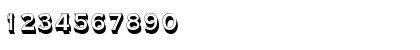 Download CopperplateTBolConSh1 Regular Font Numeric Preview