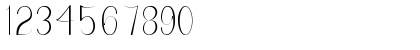 Download Chelosia Regular Font Numeric Preview