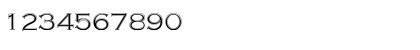 Download CopperplateTLigIn1 Regular Font Numeric Preview