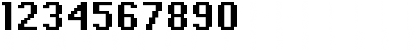 Download copy 09_66 Regular Font Numeric Preview