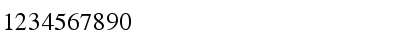 Download RomandGen Becker Normal Font Numeric Preview