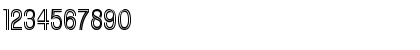 Download Core 3 Regular Font Numeric Preview