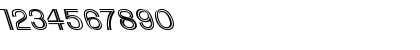 Download Core 6 Regular Font Numeric Preview