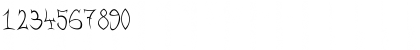 Download RQF Regular Font Numeric Preview