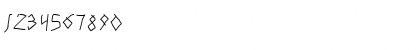 Download RunesWritten Regular Font Numeric Preview
