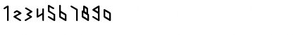 Download Runform Normal Font Numeric Preview