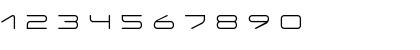 Download Rung Thin Font Numeric Preview
