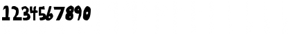 Download New Regular Font Numeric Preview