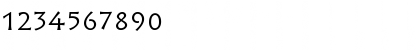 Download RusticanaRoman Roman Font Numeric Preview