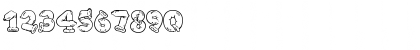 Download SafeFontGD Regular Font Numeric Preview