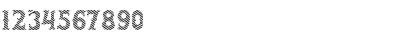 Download SalloonAStripe Regular Font Numeric Preview