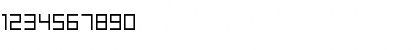 Download Samson Thin Font Numeric Preview