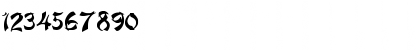 Download SamuraiSword Regular Font Numeric Preview