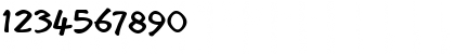 Download SandWriting Regular Font Numeric Preview