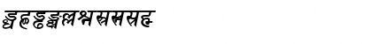 Download SanskritDelhiSSK BoldItalic Font Numeric Preview