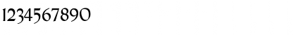 Download Scepter Normal Font Numeric Preview