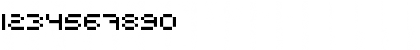 Download Sci Fied Bitmap Regular Font Numeric Preview