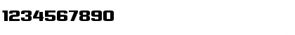 Download Corporate Regular Font Numeric Preview