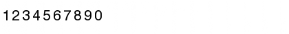 Download CorporateMono Regular Font Numeric Preview