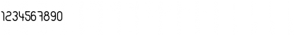 Download CorpusCare Light Font Numeric Preview