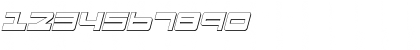 Download Searider Falcon 3D Italic Italic Font