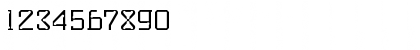Download SHAPELESS Light Font Numeric Preview