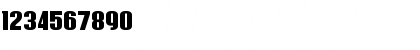 Download Class-357 Regular Font Numeric Preview
