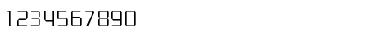 Download ShoestringLightSSK Regular Font Numeric Preview