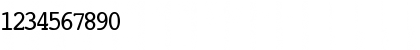 Download Courier-Normal Regular Font Numeric Preview