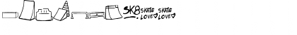 Download skatelove 2.0 Regular Font