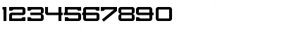 Download Spacera LT Regular Font Numeric Preview