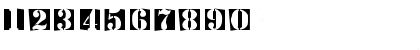 Download StencilBricksRandom Regular Font