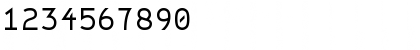 Download New Regular Font Numeric Preview
