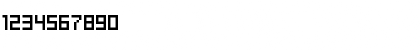 Download tama mini02 Regular Font Numeric Preview