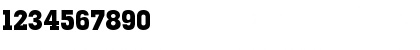Download TaralaneSSK Bold Font Numeric Preview