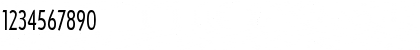 Download Tech Normal Font Numeric Preview
