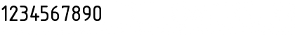 Download TechnicznaPomocRound Regular Font Numeric Preview