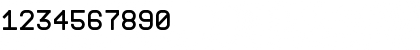 Download Telegrama Raw Font Numeric Preview