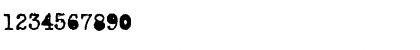 Download Telepath Loaded Regular Font Numeric Preview