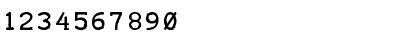 Download TELETYPE 1945-1985 Regular Font Numeric Preview
