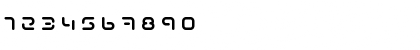 Download Term RegAaa Font Numeric Preview