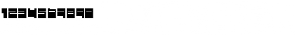 Download testi Regular Font Numeric Preview