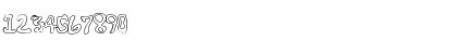 Download CritterIsRad Regular Font Numeric Preview